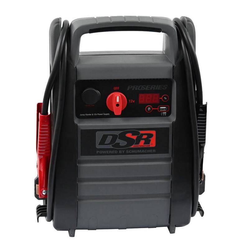 Schumacher Electric DSR Professional Grade Automotive 2200 Peak Amp 12-Volt Jump Starter and Portable Power Station - DSR165