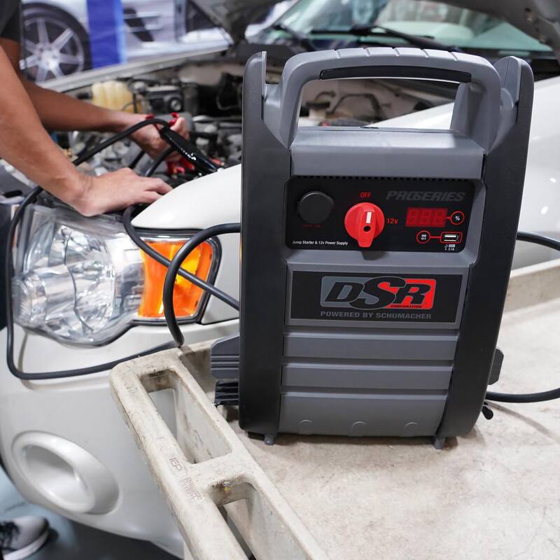 Schumacher Electric DSR Professional Grade Automotive 2200 Peak Amp 12-Volt Jump Starter and Portable Power Station - DSR165