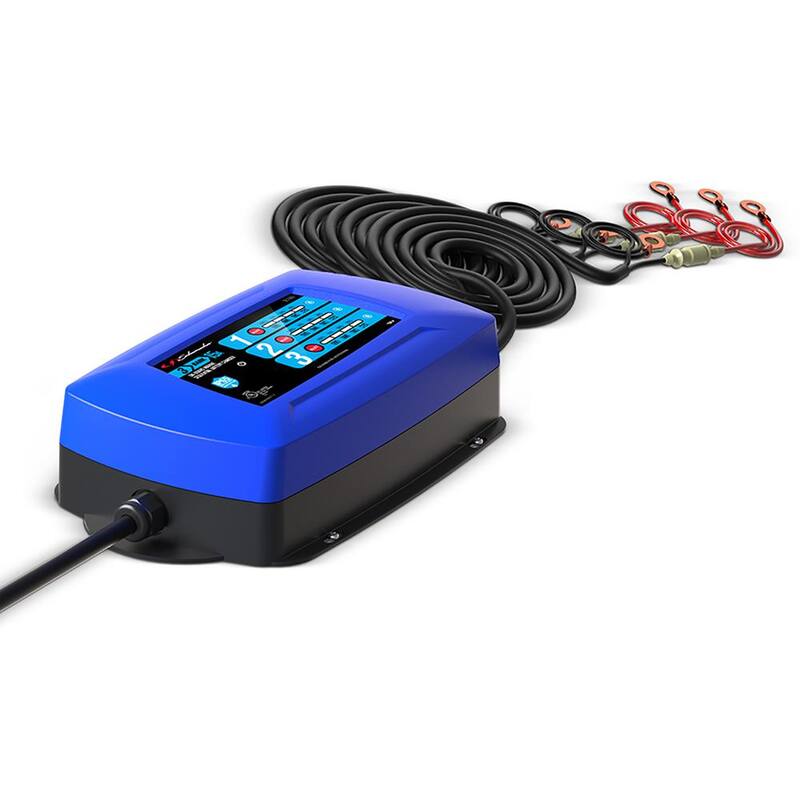 Schumacher Electric Schumacher Ship 'n Shore Marine 12-Volt 15-Amp Three-Bank On-Board Sequential Battery Charger - SC1389