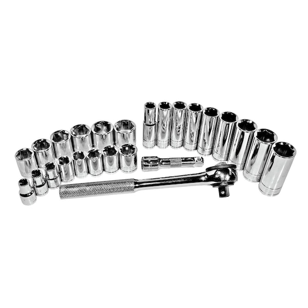 K-Tool International 3/8" Drive Metric, 26 pcs - KTI-27000