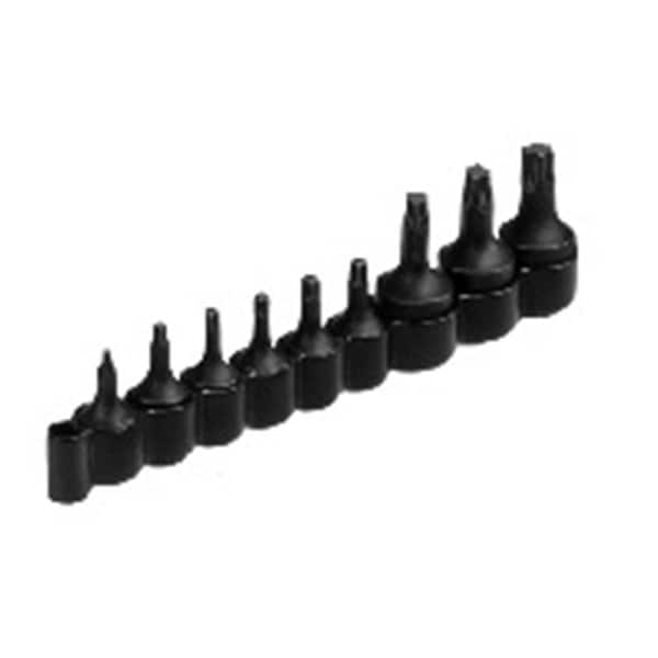 Lisle Lisle Corporation LS26550 9 Piece Torx Bit Set T10-T50 - LS26550