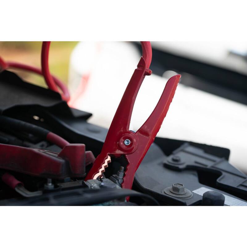 Road Power 16 ft. 4-Gauge 400 Amp Red Booster Cables - 86660104