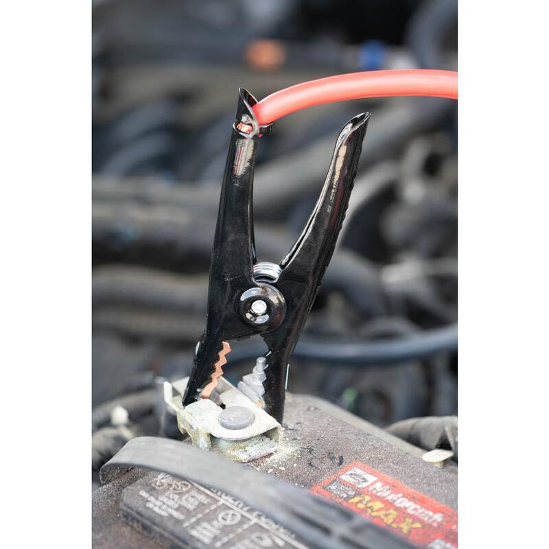 Road Power 16 ft. 4-Gauge 400 Amp Red Booster Cables - 86660104