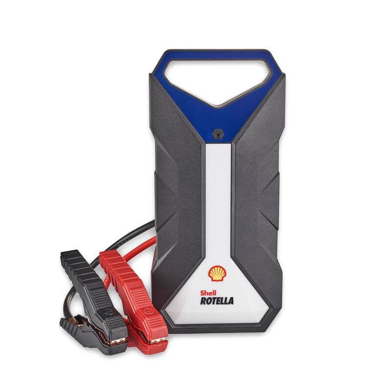 Formula Shell SH924 2000 12-Volt Peak Amp Li-ion Jump Starter for up to 11Litre Gas and 8Litre Diesel Engines with 24000mAh Power Bank - SH924