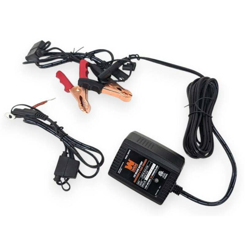 WEN 12-Volts Deluxe Battery Maintainer and Float Charger with SAE Quick-Connector - GNA12C