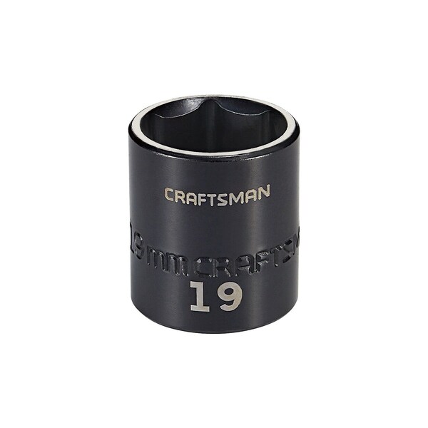 Craftsman Sockets, 3/8" Drive 19mm Metric Impact S - CMMT15847