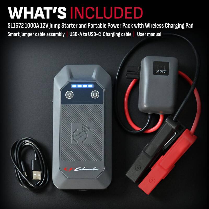 Schumacher Electric 1000A Lithium Jump Starter - SL1672