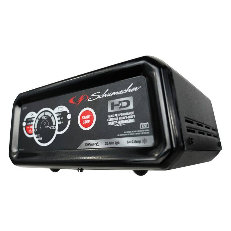 Schumacher Electric Schumacher Automotive 12-Volt 100-Amp Fully Automatic Battery Charger and Jump Starter - SC1341