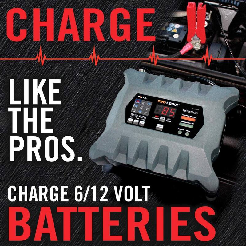 CLORE AUTOMOTIVE 6/12-Volt 10 Amp Intelligent Battery Charger, Battery Maintainer and Stable Power Supply - PL2310