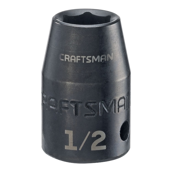 Craftsman Sockets, 1/2" Drive 1/2" SAE Impact Shal - CMMT15850
