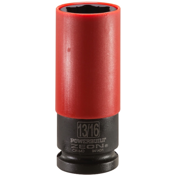 Powerbuilt 1/2" Drive 13/16"Zeon Damaged Lug Nut Remover - 941431