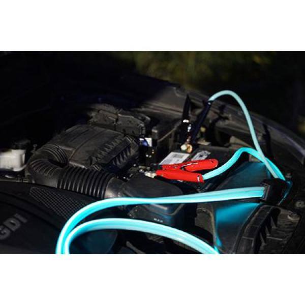 Road Power 16 ft. 6-Gauge 180 Amp Blue Booster Cables - 84696616