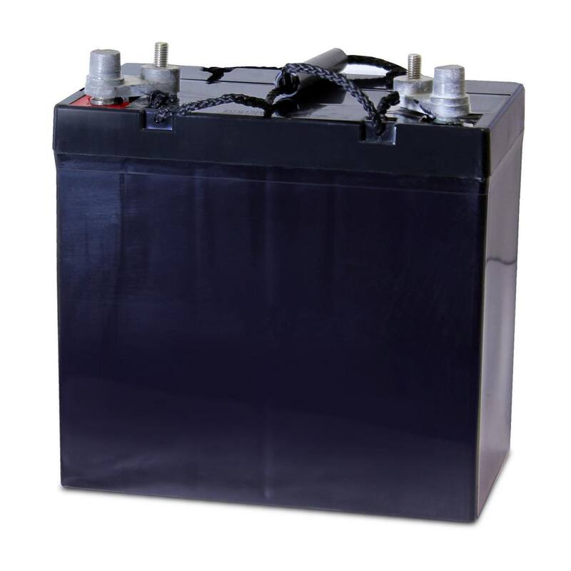UPG 12-Volt 55 Ah AGM Rechargeable Marine Battery w/Marine Combo Post Terminals - UX12550
