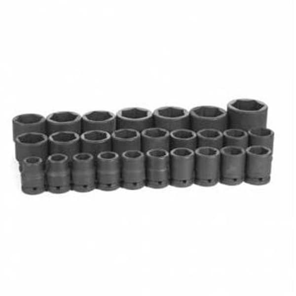 Grey Pneumatic Grey Pneumatic Corp. GY8026M .75 in. Drive 19-50mm Metric Master Set - 26 Pieces - GY8026M
