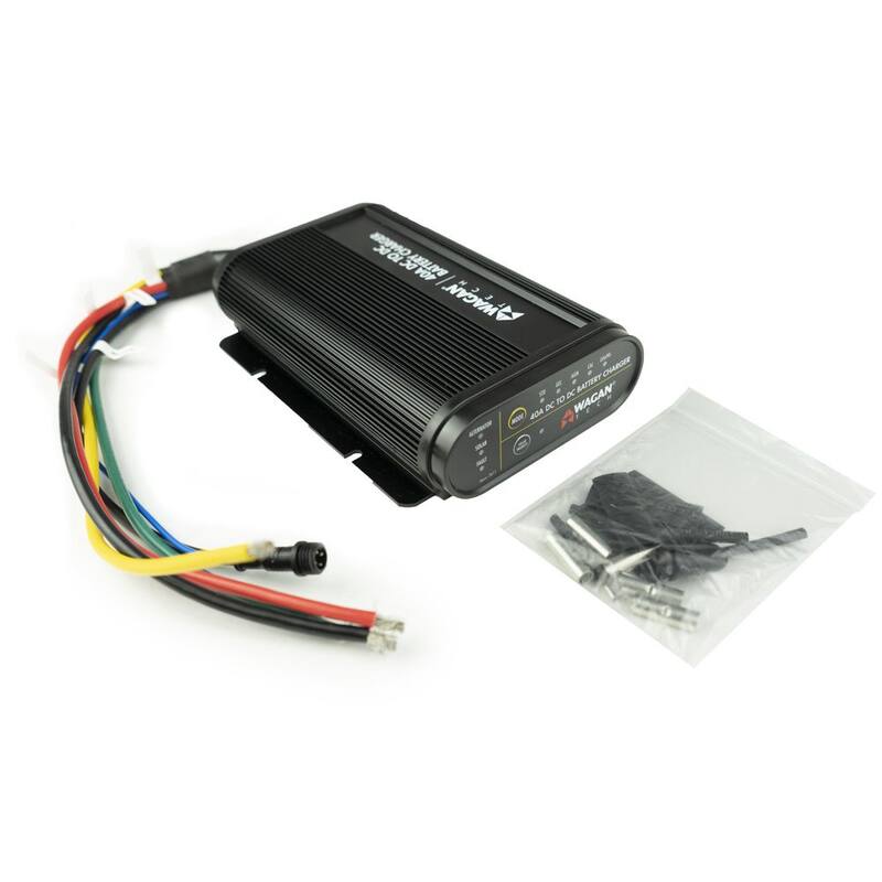 Wagan Tech 12-Volt 40Amp DC-To-DC Battery Charger - EL7411