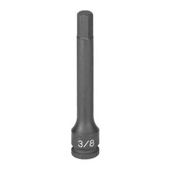 Grey Pneumatic 3/8" Drive Impact Hex Driver 6 - 19064F