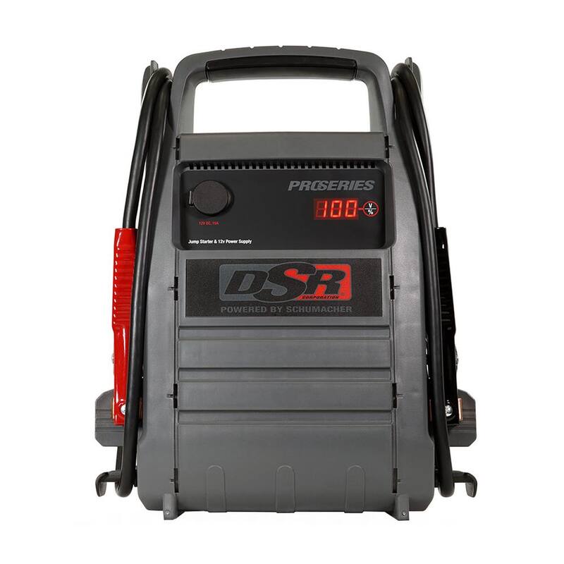 Schumacher Electric DSR Professional Grade Automotive 2000 Peak Amp 12-Volt Jump Starter and Portable Power Station - DSR168