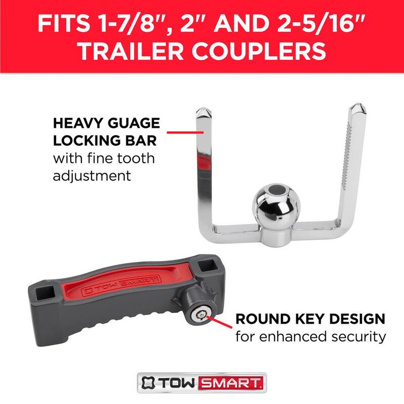 TowSmart ProClass Heavy Duty Coupler Lock - 9006