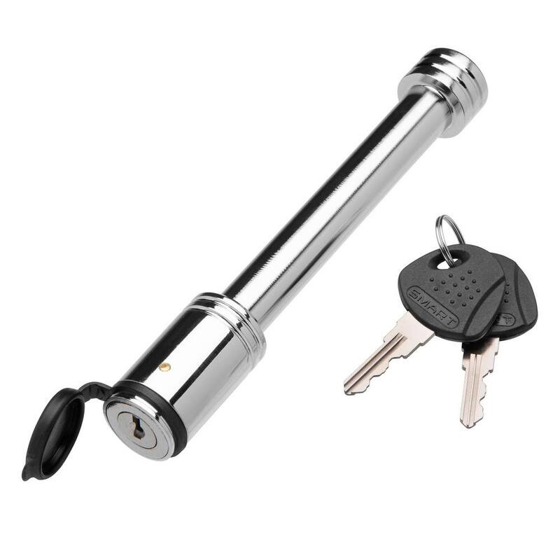 TowSmart Class 5 5/8 in. Barrel Style Receiver Lock 4 in. Span fits 2 in., 2-1/2 in. and 3 in. Receivers - 7279