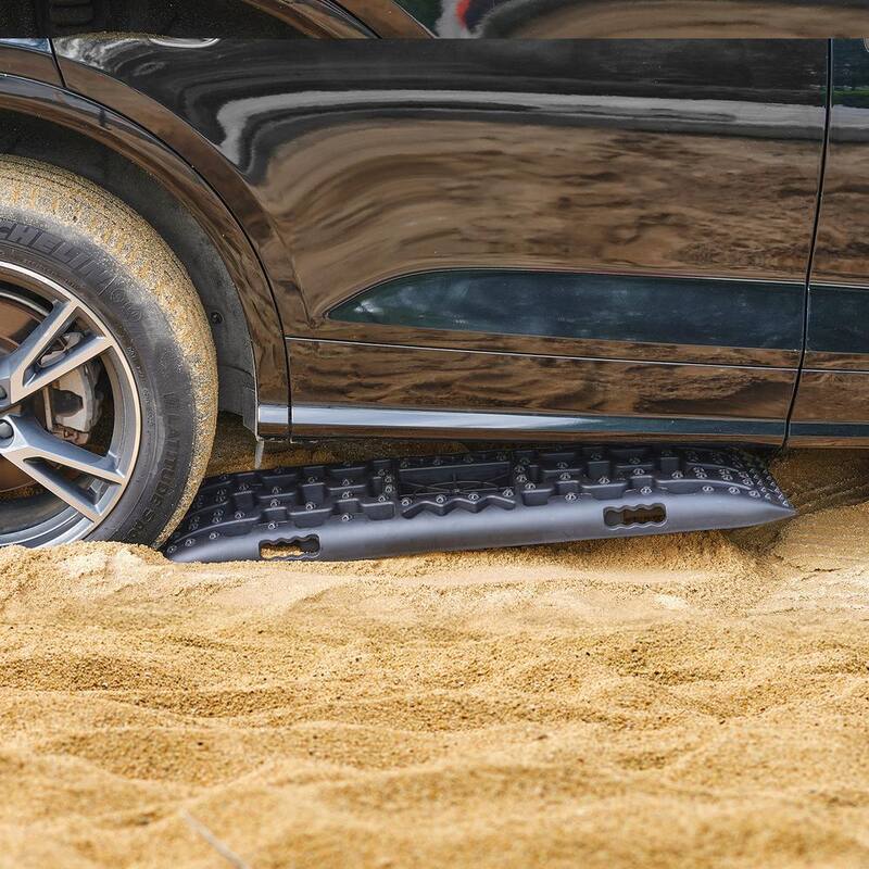 VEVOR 10T Traction Boards with PP Material Recovery Boards for Off-road Vehicles/Cars/Pickups/SUVs/RVs Pair Tire Traction Mats - QCTKBZBS2JZZYHDQZV0
