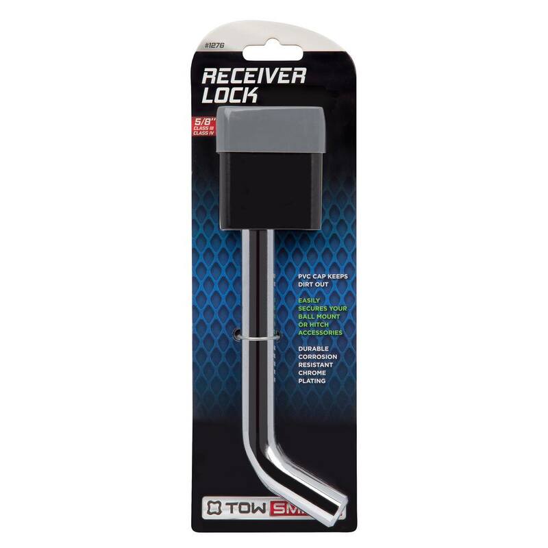 TowSmart 3.5 in. Receiver Lock - Fits 5/8 in. Pin - 1276