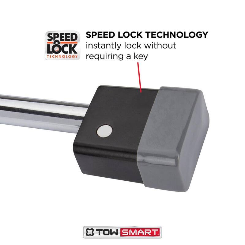 TowSmart 3.5 in. Receiver Lock - Fits 5/8 in. Pin - 1276