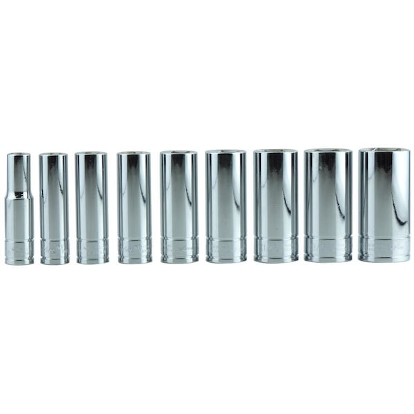 K-Tool International 3/8" Drive SAE, 9 pcs - KTI-22201
