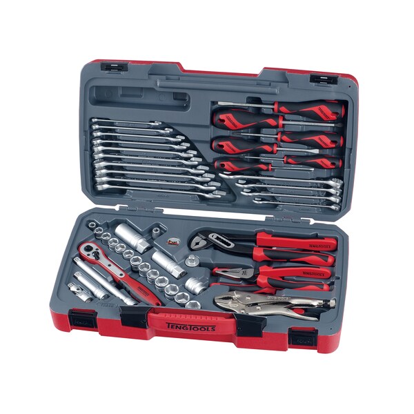Teng Tools T3848 - 48 Piece 3/8" Drive Metric and SAE Tool Set - T3848
