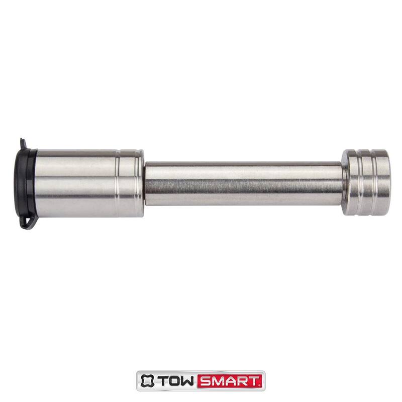 TowSmart 2.75 in. Stainless Barrel Style Receiver Hitch Pin Lock with Sleeve - 734M