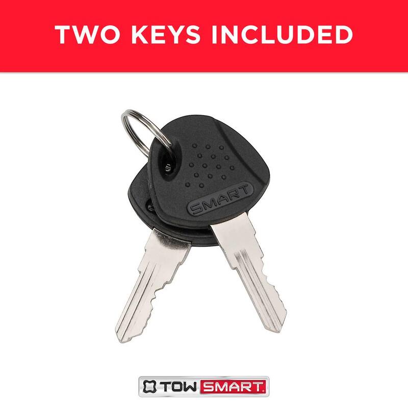 TowSmart 2.75 in. Stainless Barrel Style Receiver Hitch Pin Lock with Sleeve - 734M