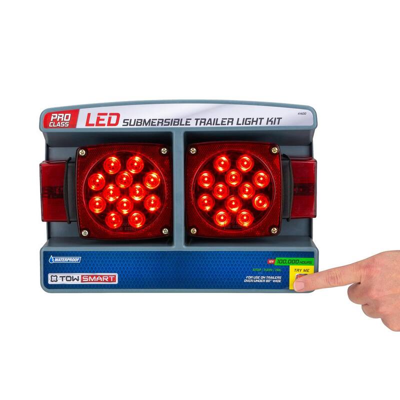 TowSmart Pro Class 80 in. Over and Under Submersible LED Trailer Light Kit - 1400