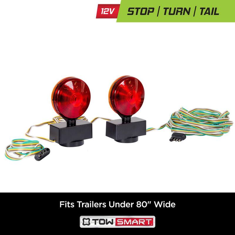 TowSmart 80 in. Under Magnetic Towing Trailer Light Kit - 1402
