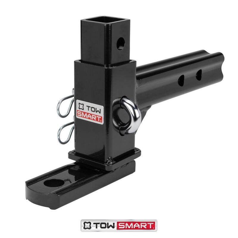 TowSmart Class IV, 7,500 lbs. 7-1/2 in. Drop to 6-1/4 in. Rise, Adjustable X-Mount Trailer Hitch Ball Mount - 9197
