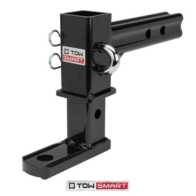 TowSmart Class IV, 7,500 lbs. 7-1/2 in. Drop to 6-1/4 in. Rise, Adjustable X-Mount Trailer Hitch Ball Mount - 9197
