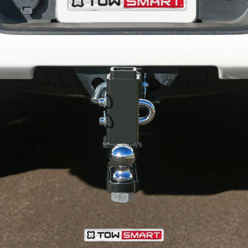 TowSmart Class IV, 7,500 lbs. 7-1/2 in. Drop to 6-1/4 in. Rise, Adjustable X-Mount Trailer Hitch Ball Mount - 9197