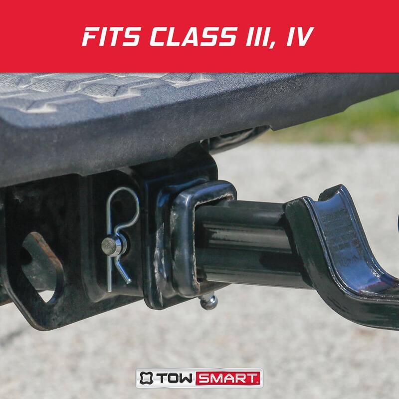 TowSmart Standard 5/8 in. dia Steel Bent Hitch Pin with Clip - Fits 2 in. x 2 in. Hitch Receivers - 747M