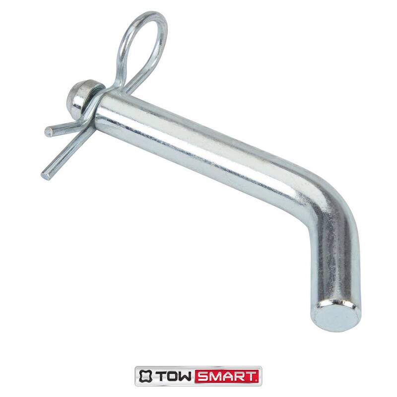 TowSmart Standard 5/8 in. dia Steel Bent Hitch Pin with Clip - Fits 2 in. x 2 in. Hitch Receivers - 747M