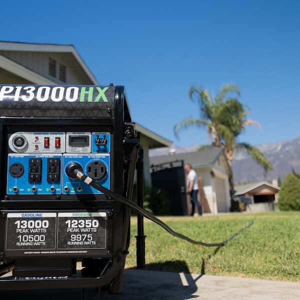 Duromax 240v 30A 10GA 50Ft Generator Cord with Cord Hanger - XP3050GC