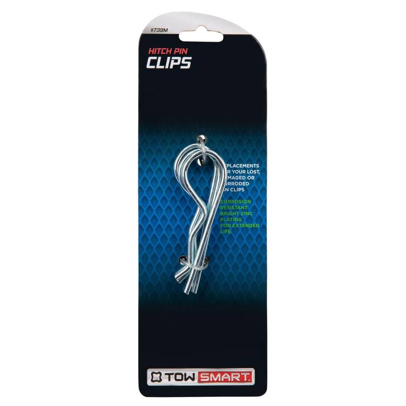 TowSmart Steel Hitch Pin Clips (3-Pack) - 739M