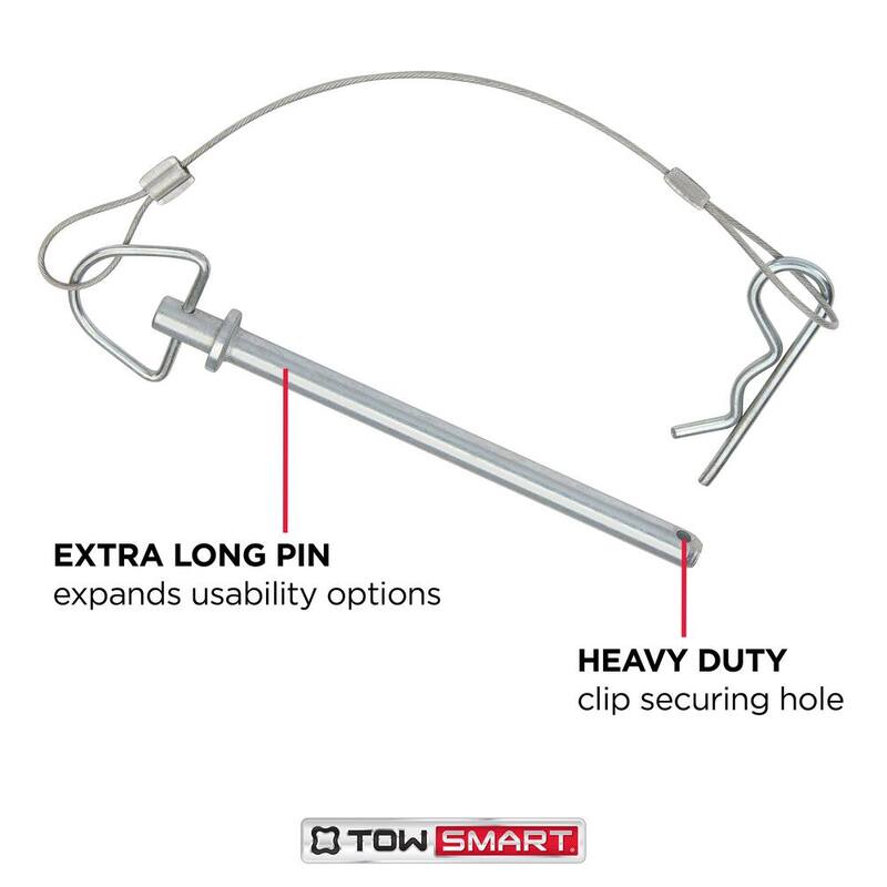 TowSmart 3/8 in. x 4-3/4 in. Steel Clevis Pin - 1203