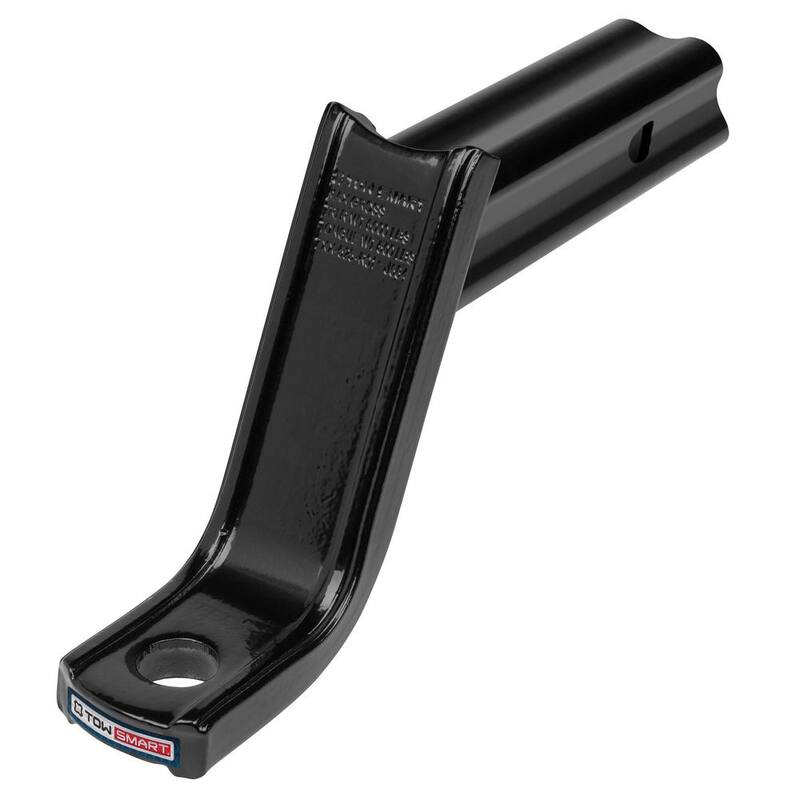 TowSmart Class 3 5,000 lb. 5-1/4 in. Drop, 4 in. Rise, 1 in. Shank X-Mount Reversible Trailer Hitch Ball Mount - 702