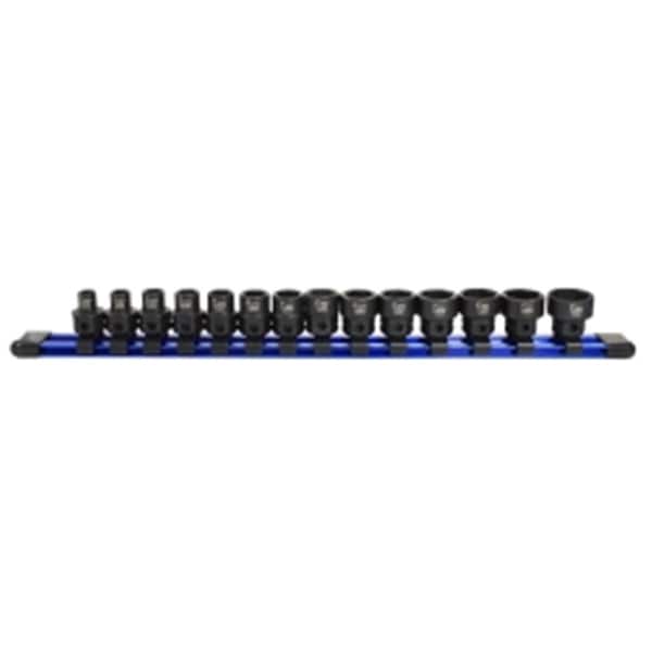 Astro Pneumatic 78314 14 Piece 0.38 in. Drive Nano Metric Impact Sockets - AST78314