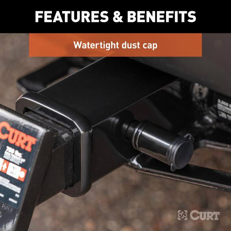 CURT 5/8 in. Barbell Style Trailer Hitch Lock for 2 in. Receiver - 23518