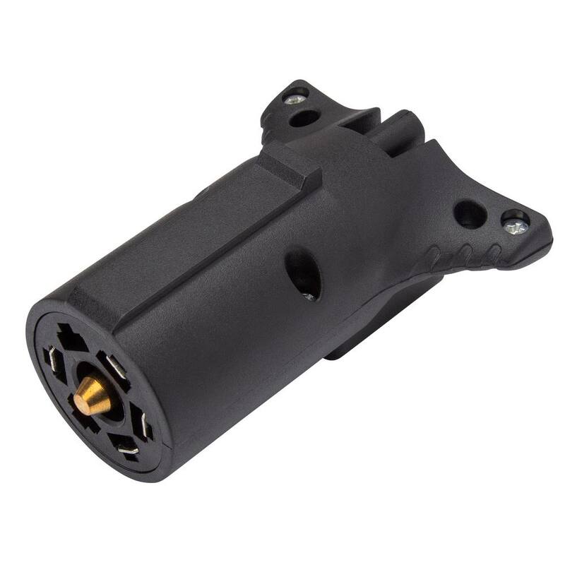 TowSmart 7-Way Blade to 5-Way Flat Trailer Light Wiring Adaptor - 1429