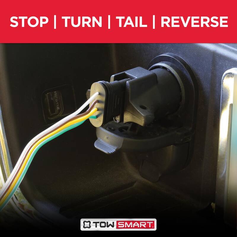 TowSmart 7-Way Blade to 5-Way Flat Trailer Light Wiring Adaptor - 1429