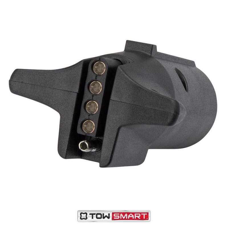 TowSmart 7-Way Blade to 5-Way Flat Trailer Light Wiring Adaptor - 1429