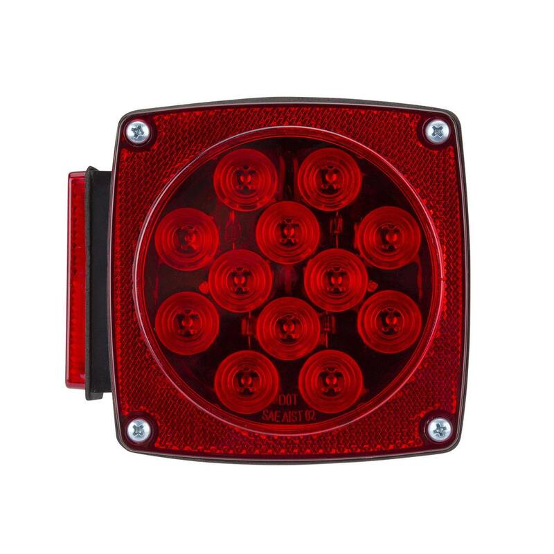 TowSmart ProClass 80 in. Under Submersible 7-Function Roadside LED Red Rear Trailer Light - 1451