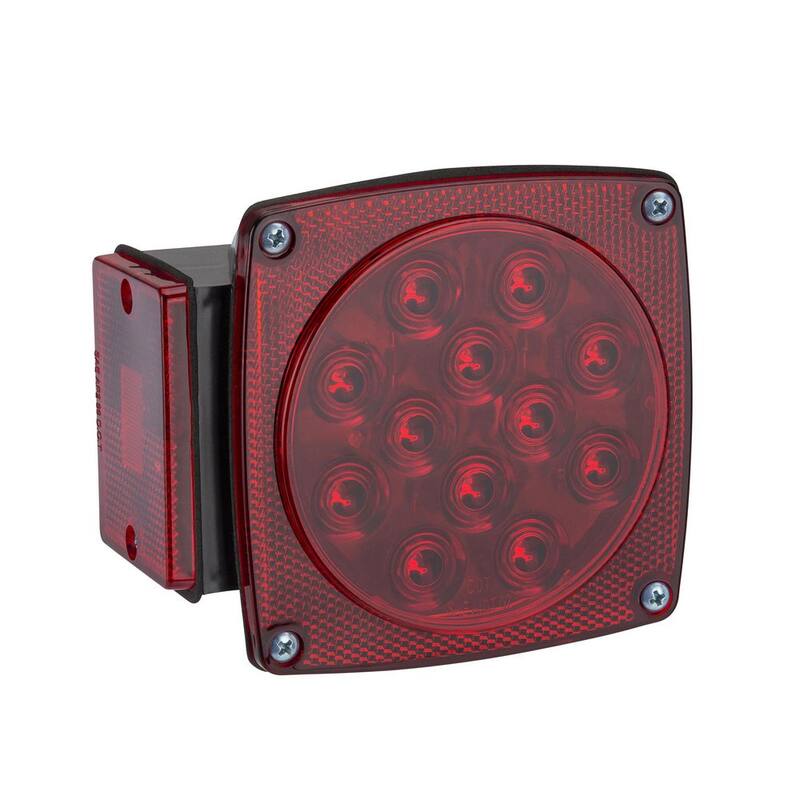 TowSmart ProClass 80 in. Under Submersible 7-Function Roadside LED Red Rear Trailer Light - 1451