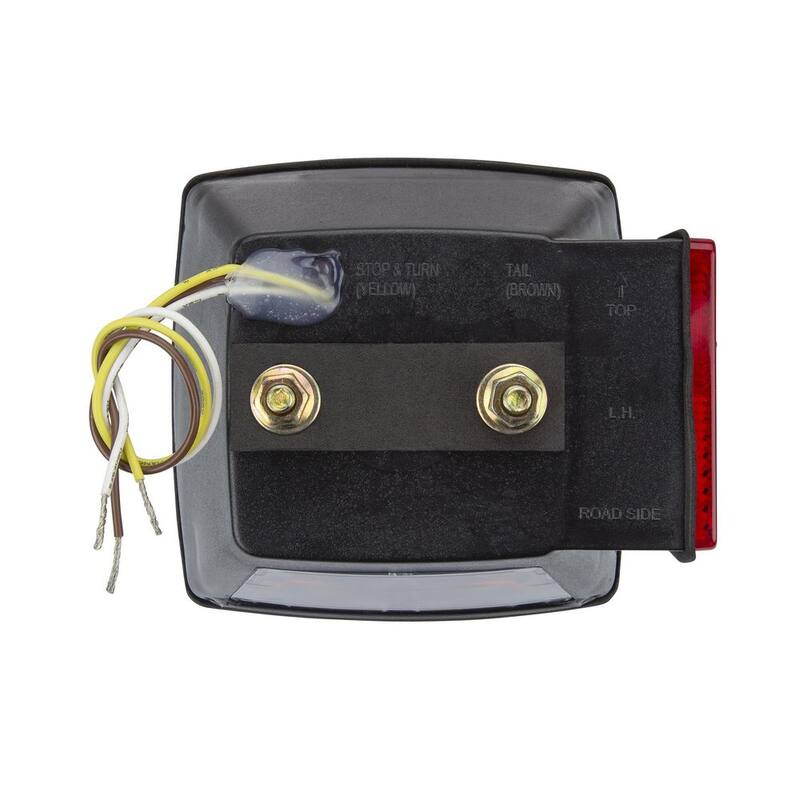 TowSmart ProClass 80 in. Under Submersible 7-Function Roadside LED Red Rear Trailer Light - 1451