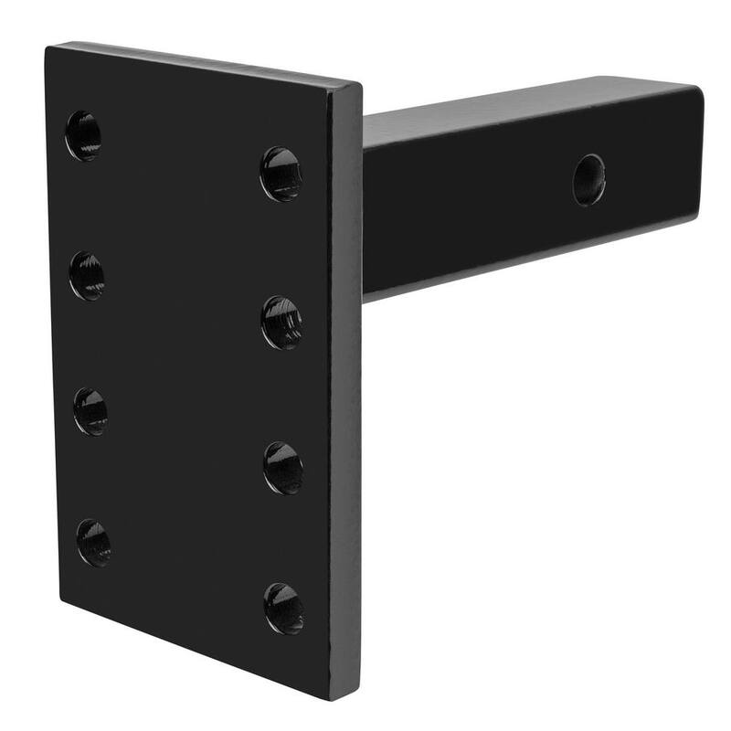 TowSmart Pintle Hook Mounting Plate for 2 in. Hitches - 6-1/2 in. Shank, 8 Hole, 10,000 lb. capacity - 9231